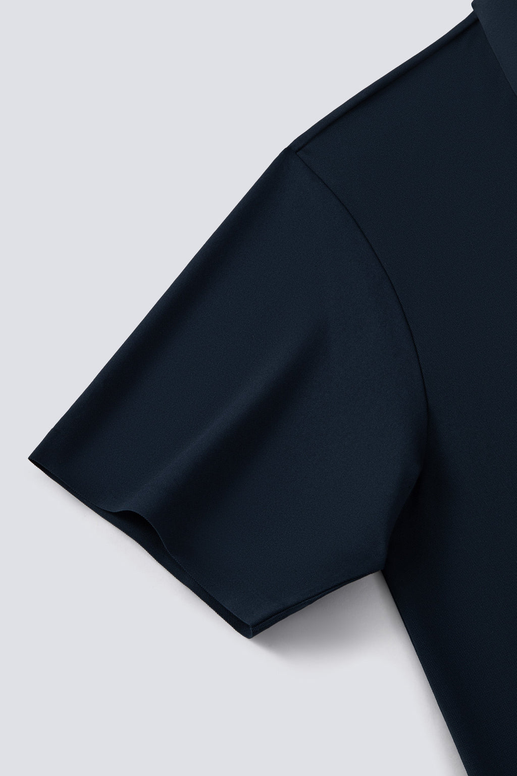 Polo piqué raffiné | Bleu marine 14036N