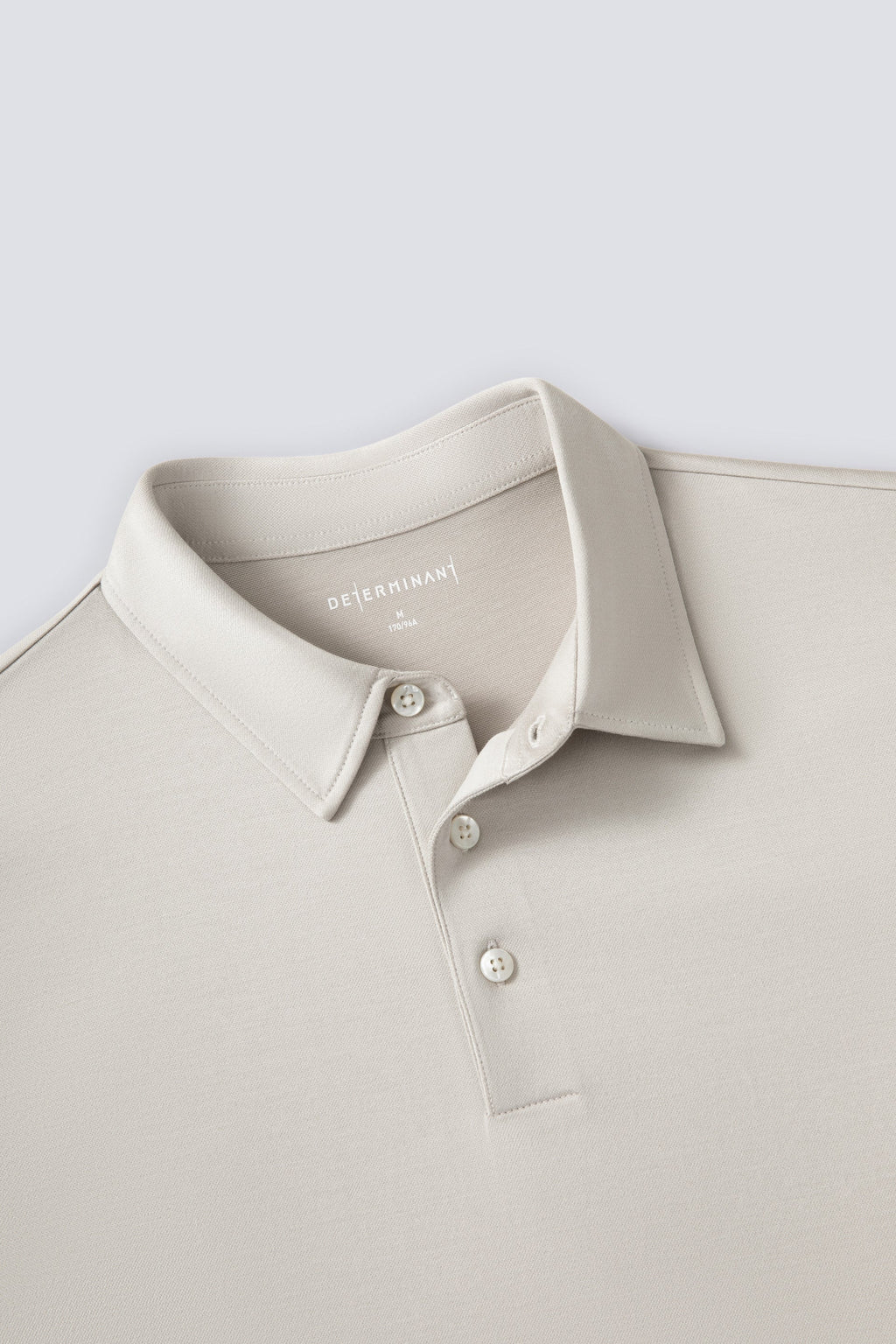 Polo jacquard coton-soie | Gris argenté PT1400