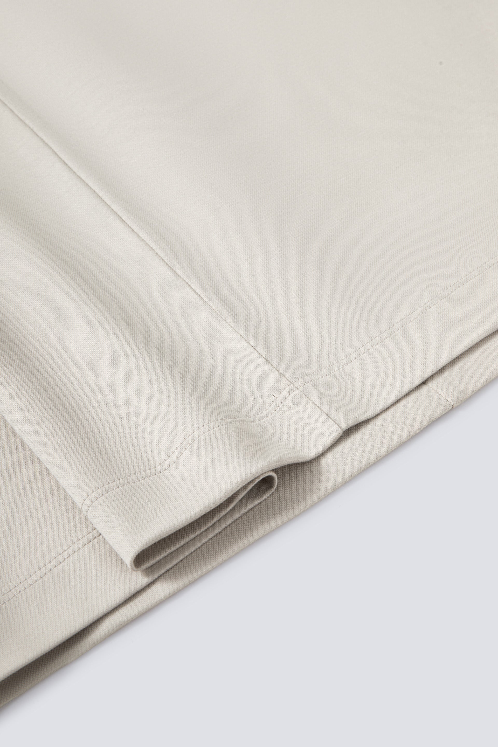 Polo jacquard coton-soie | Gris argenté PT1400