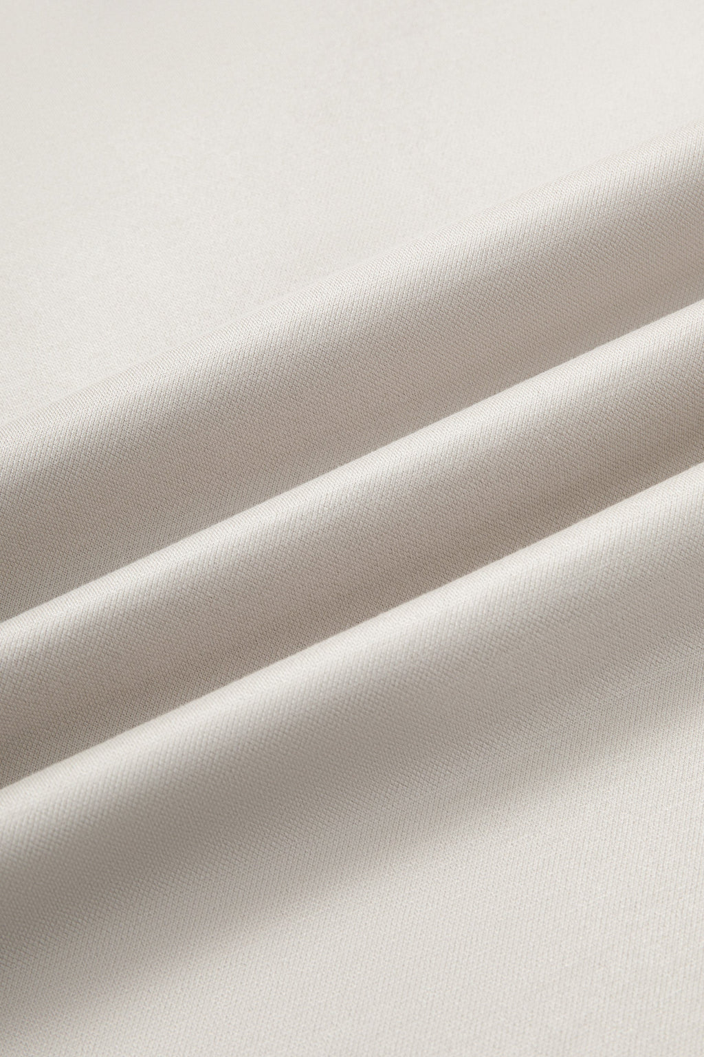 Polo jacquard coton-soie | Gris argenté PT1400