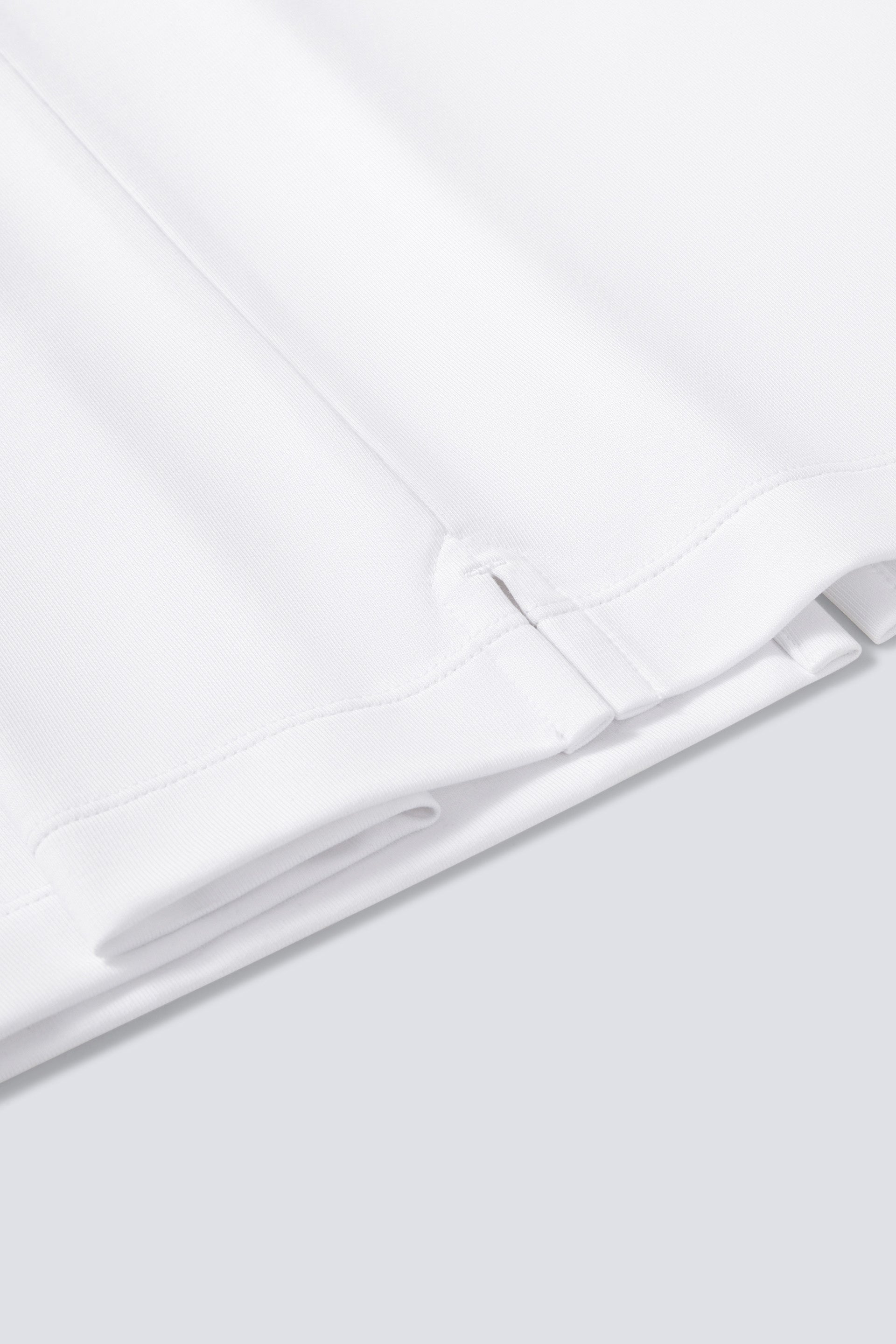 Polo zippé | Blanc WH001Z