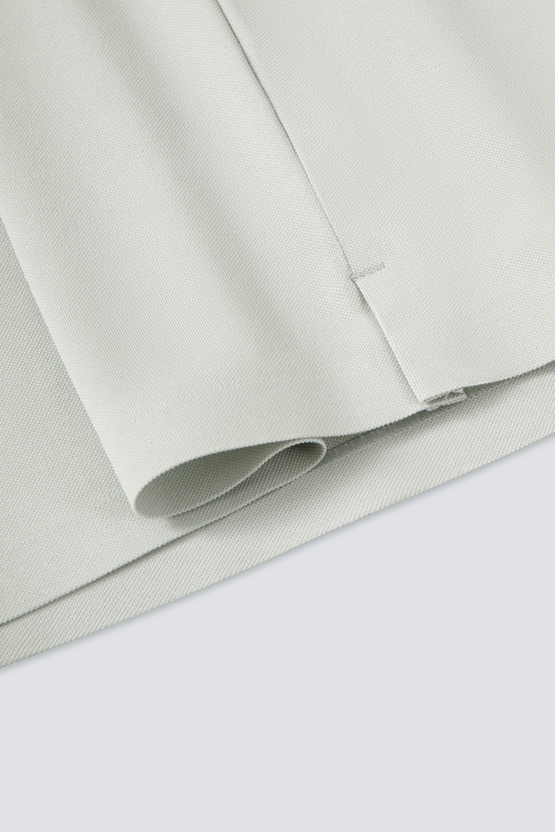 Polo piqué raffiné à patte de boutonnage cachée | Gris GYE128