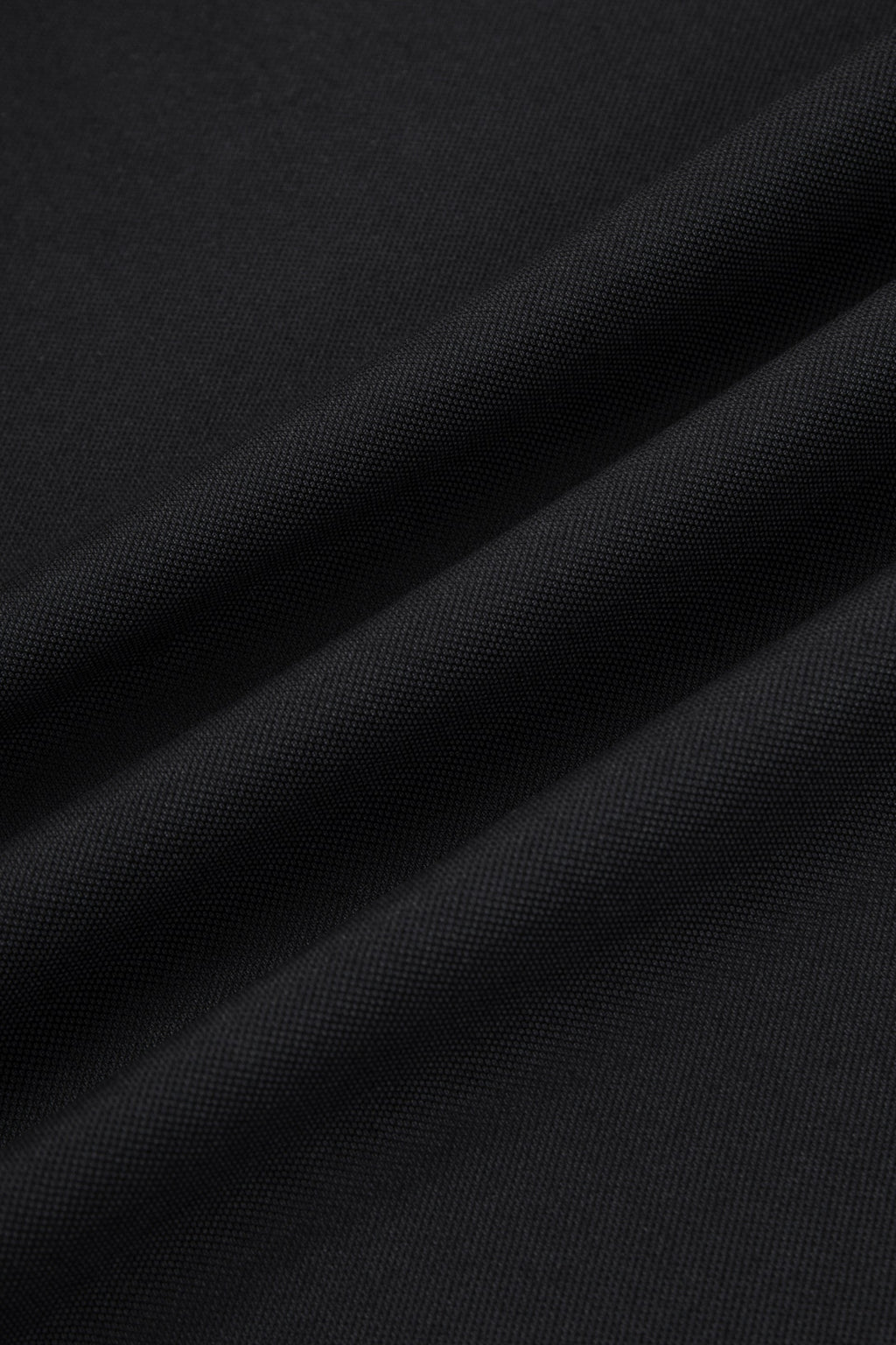 Polo piqué avec patte de boutonnage cachée | Noir BKFD01