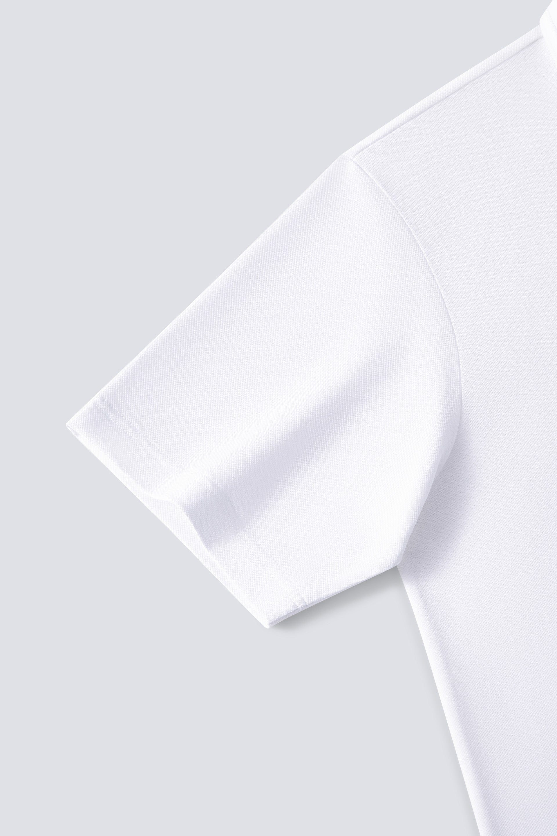 Polo en piqué avec liseré contrastant | Blanc WH001Z