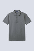 Polo piqué | Gris foncé EBCG30