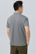 Polo piqué – Gris foncé