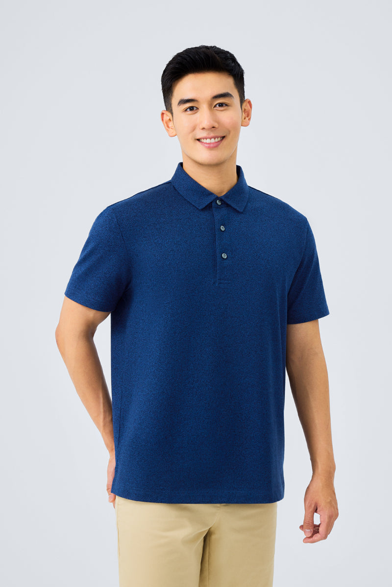 Polo Teint en sec | Bleu foncé BL3012