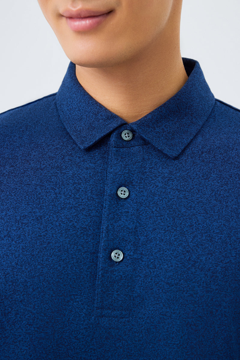 Polo Teint en sec | Bleu foncé BL3012