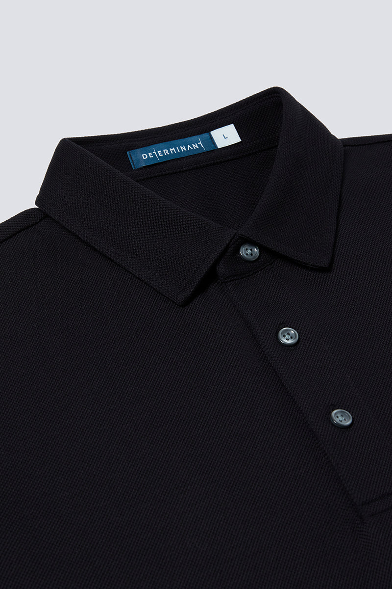 Polo Piqué | Noir BKFD01