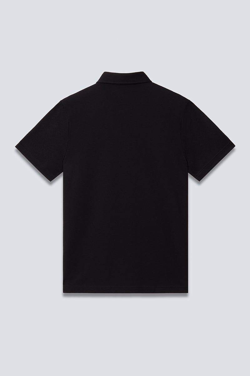Polo Piqué | Noir BKFD01