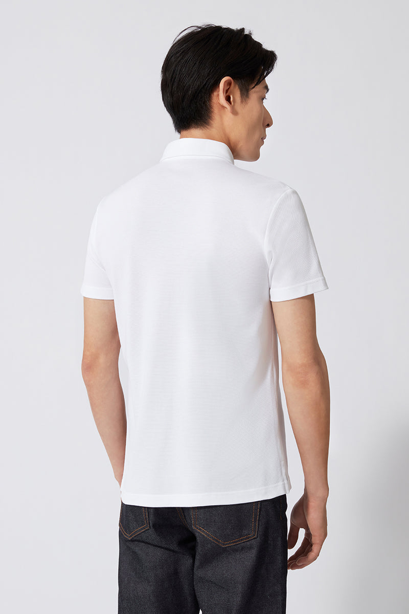 Pique Polo | Blanc WH001Z