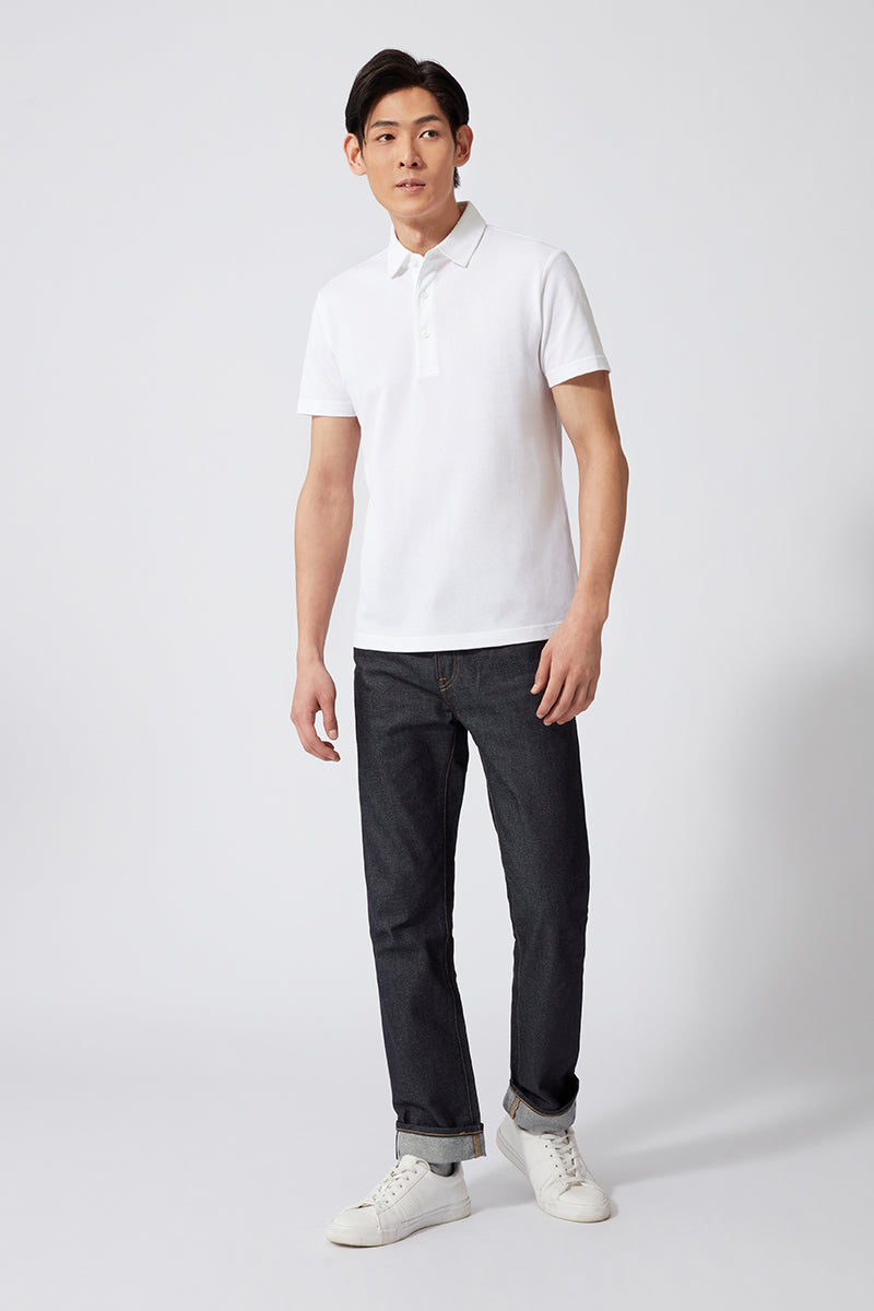 Pique Polo | Blanc WH001Z