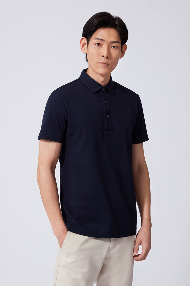 Polo Piqué | Marine NNY096