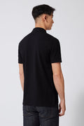Polo piqué | Noir