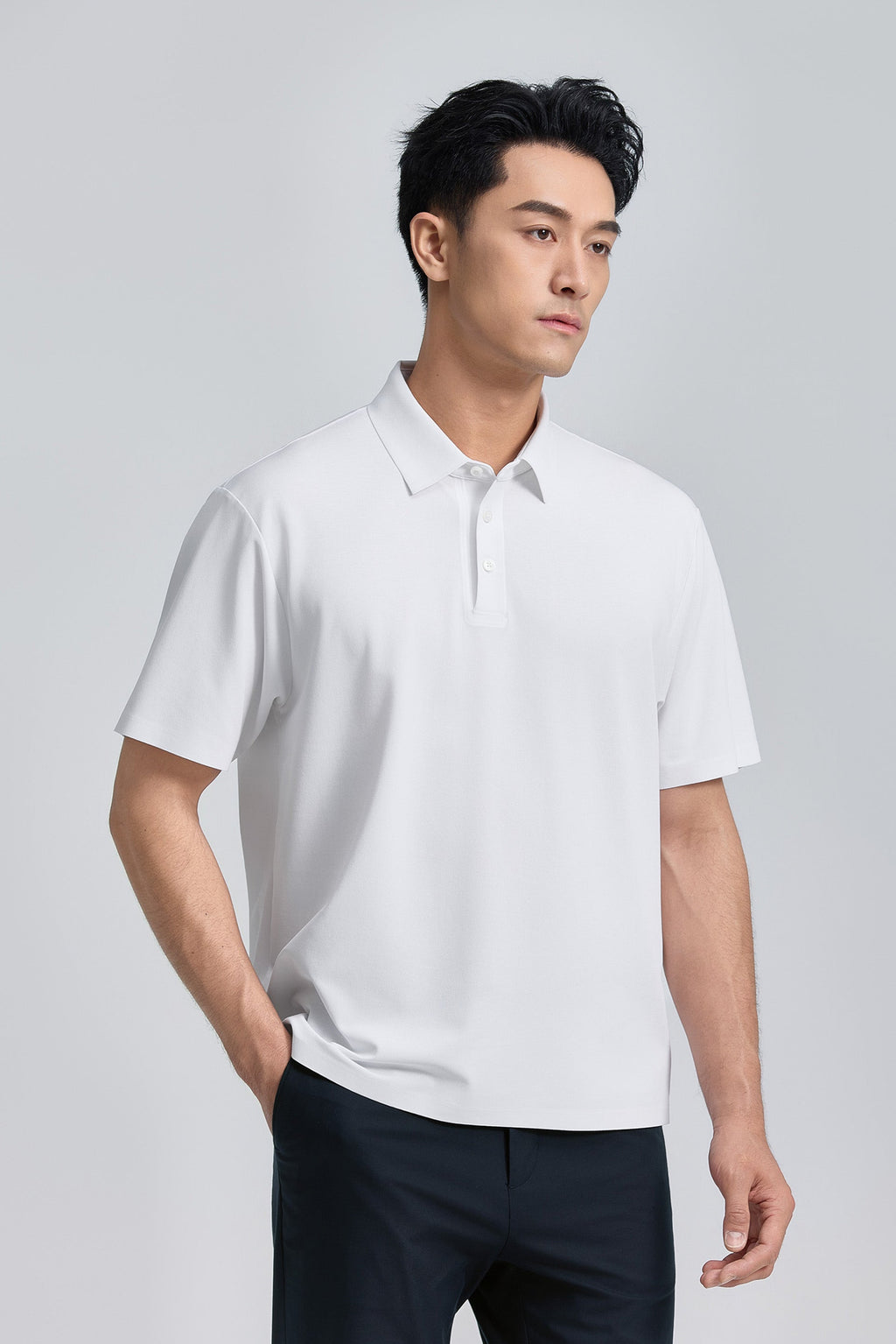 Polo Piqué Tranchant | Blanc WH001Z