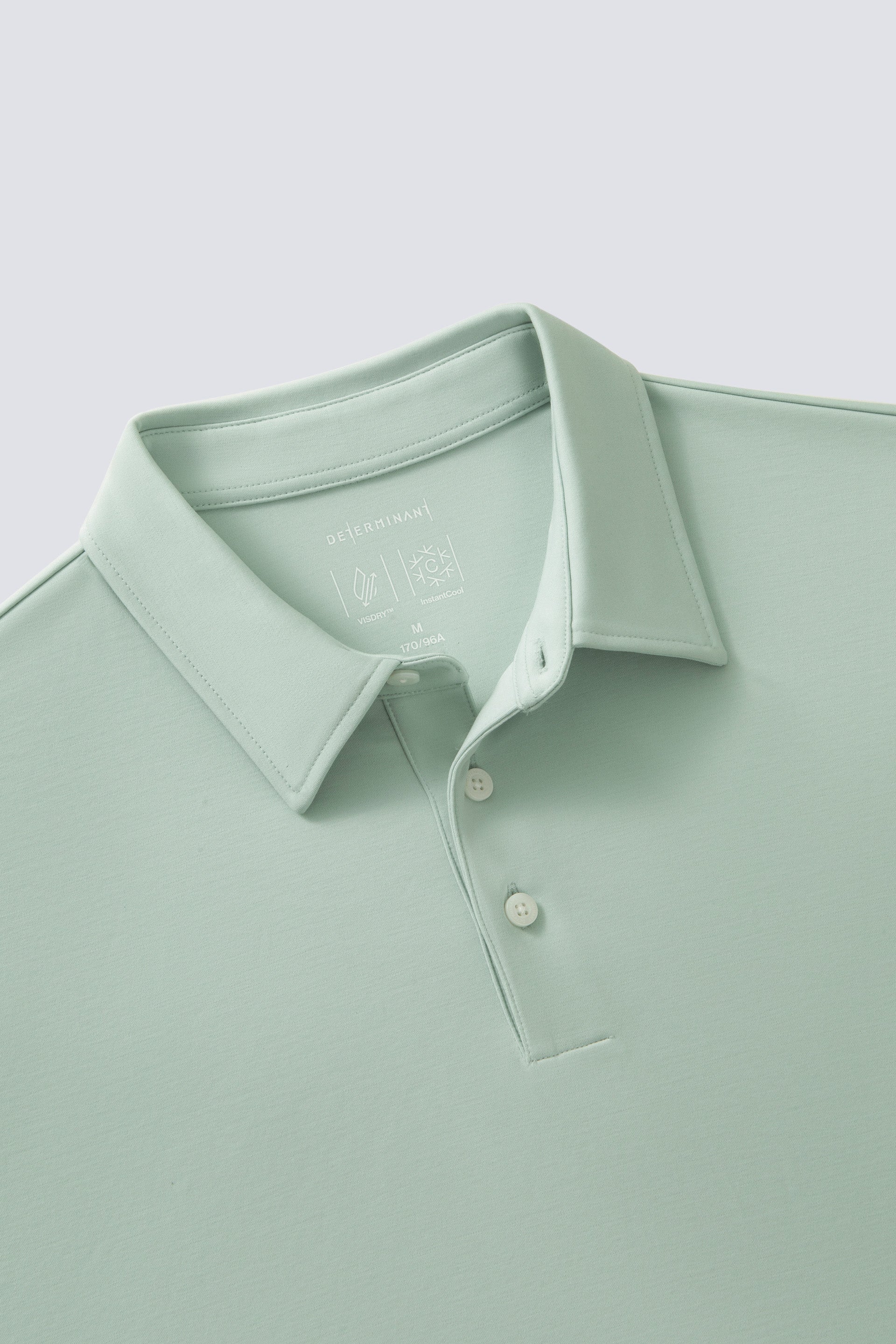 Polo en maille double-face | Gris ciel PT4504