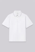Polo en maille double-face | Blanc WH001Z
