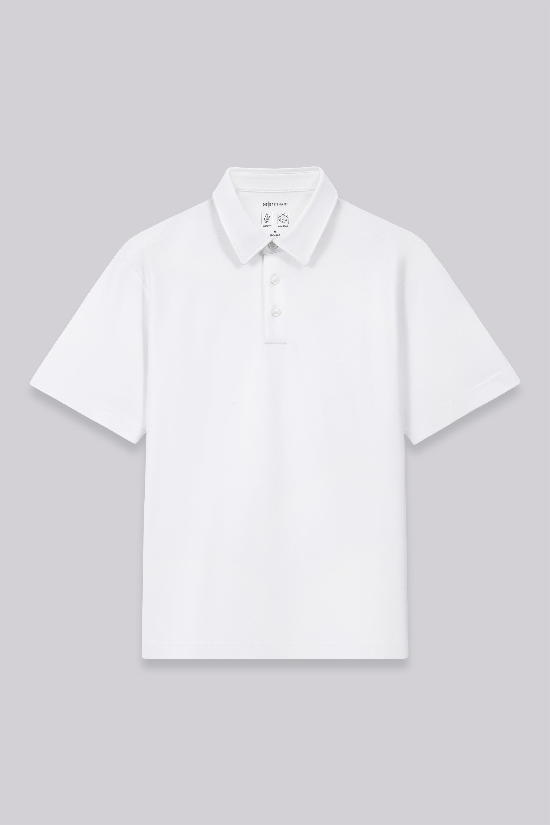 Polo en maille double-face | Blanc WH001Z