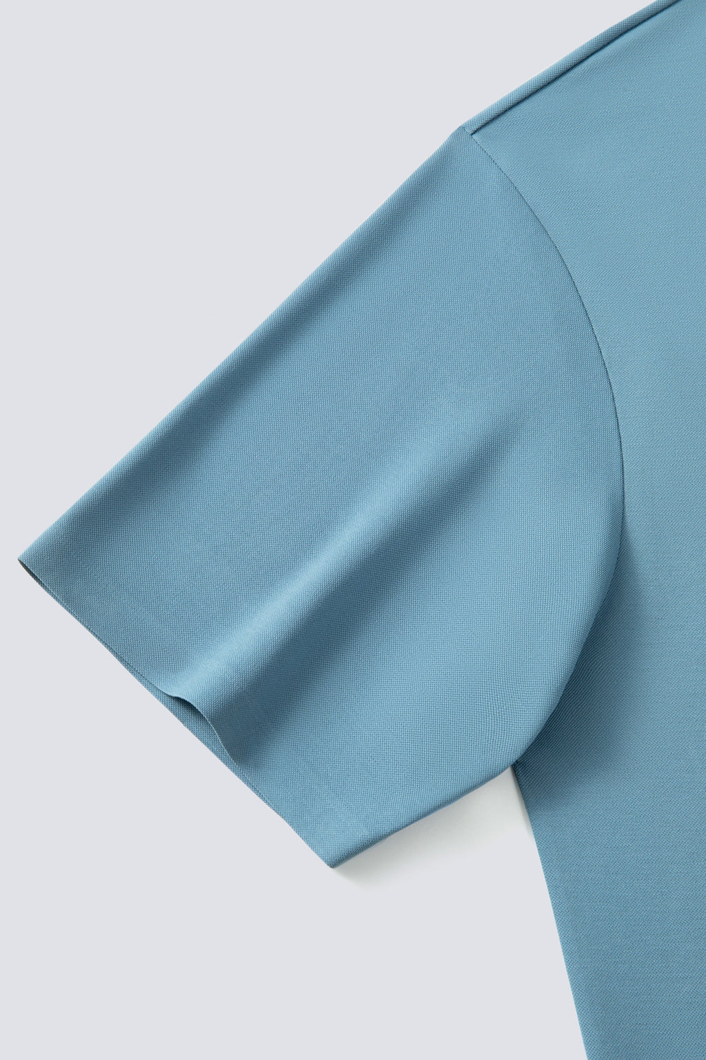 Polo piqué avec patte de boutonnage dissimulée | Bleu mystique BLE128