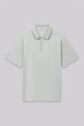 Polo zippé | Gris GYE128