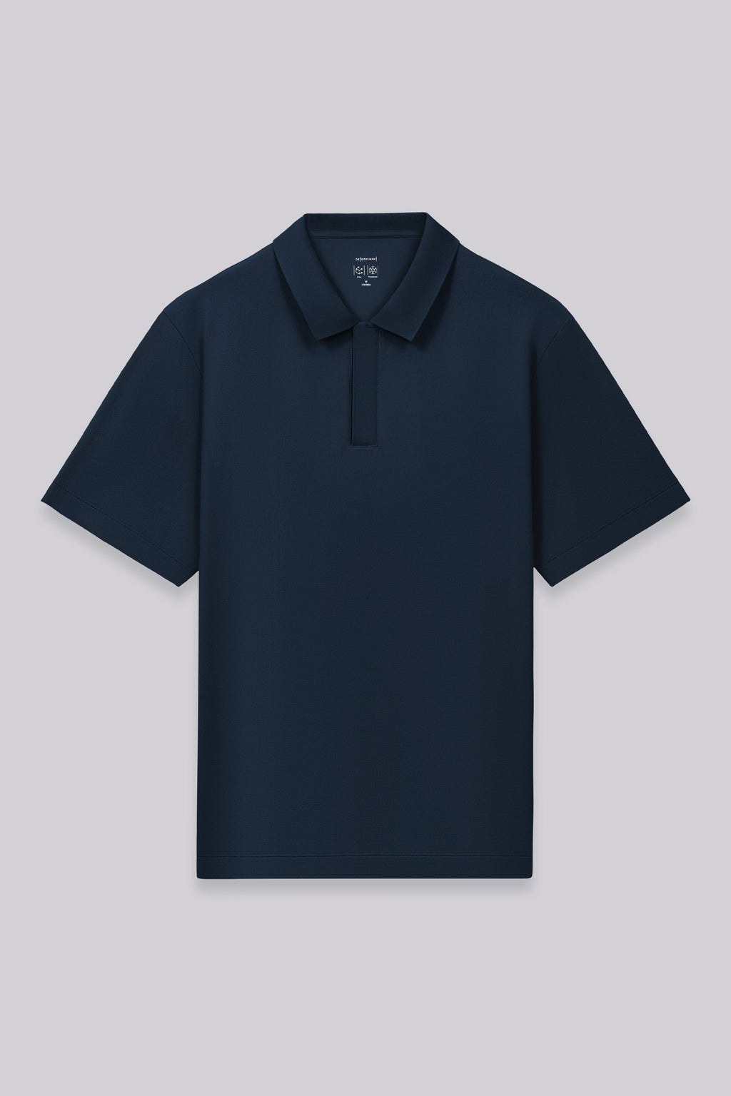 Polo zippé | Marine 14036N