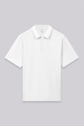 Polo zippé | Blanc WH001Z