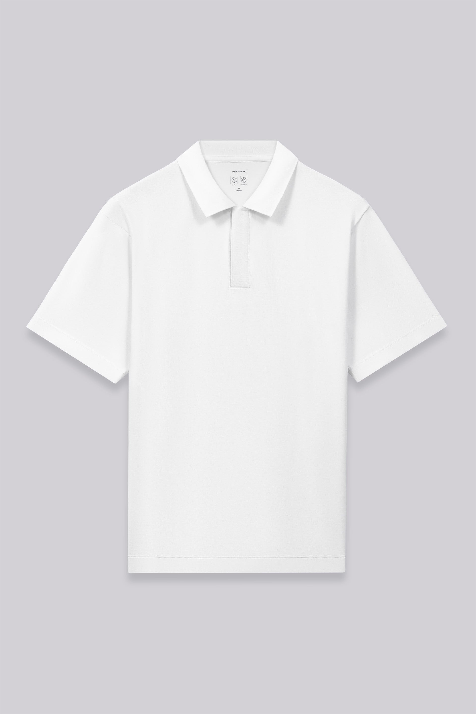 Polo zippé | Blanc WH001Z