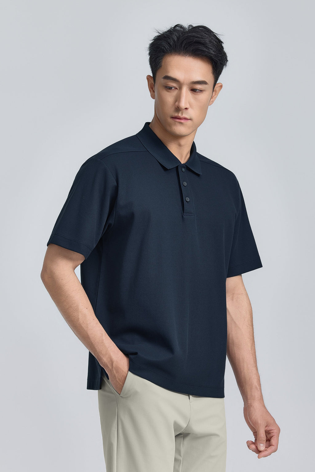 Pique Polo | Bleu marine 14036N