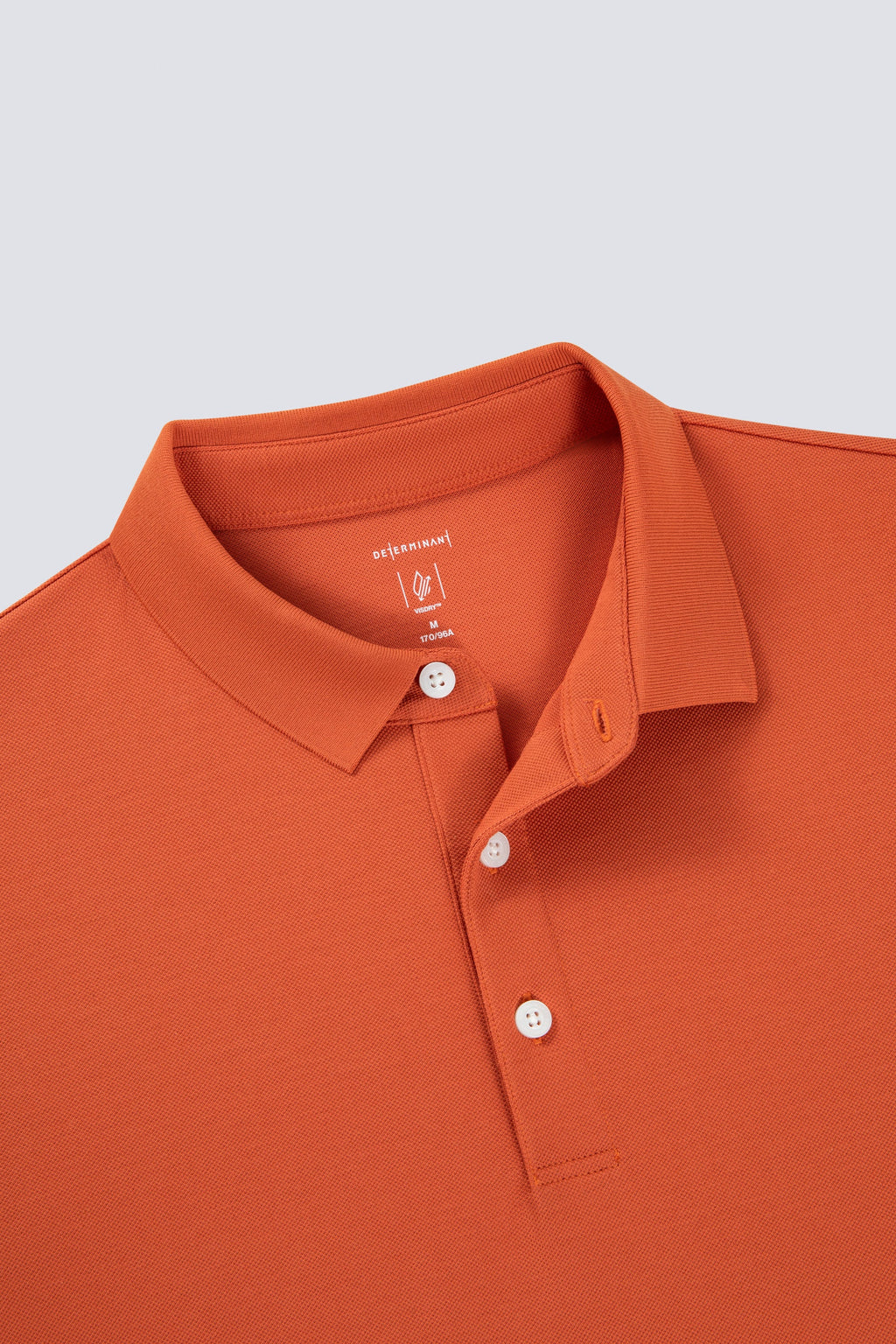 Polo piqué 3 boutons | Rouille orangée PT1447