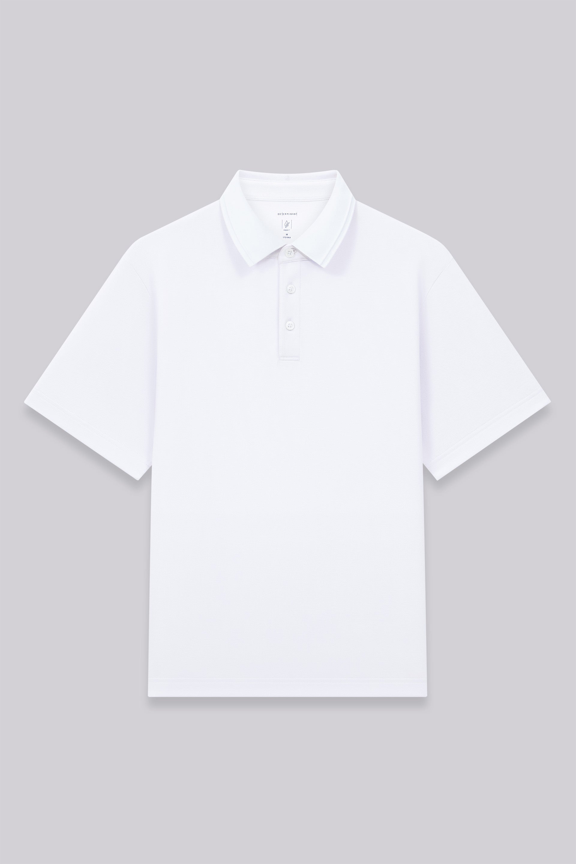 Polo en piqué avec liseré contrastant | Blanc WH001Z