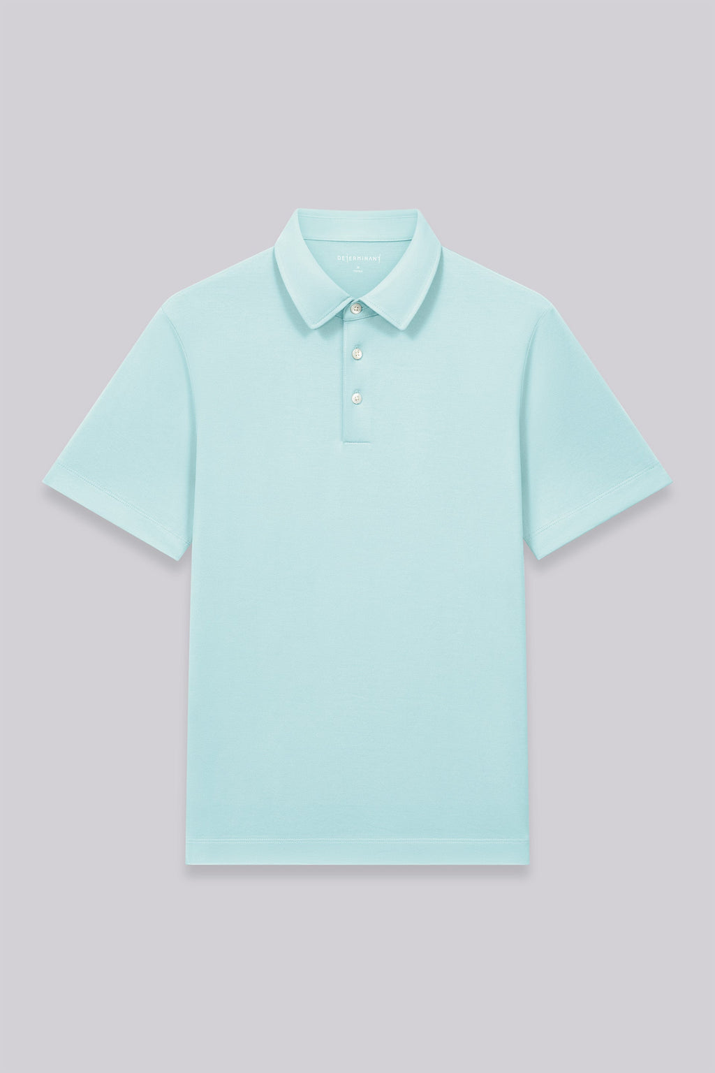 Polo en jacquard coton-soie | Aqua Glacé PT5410