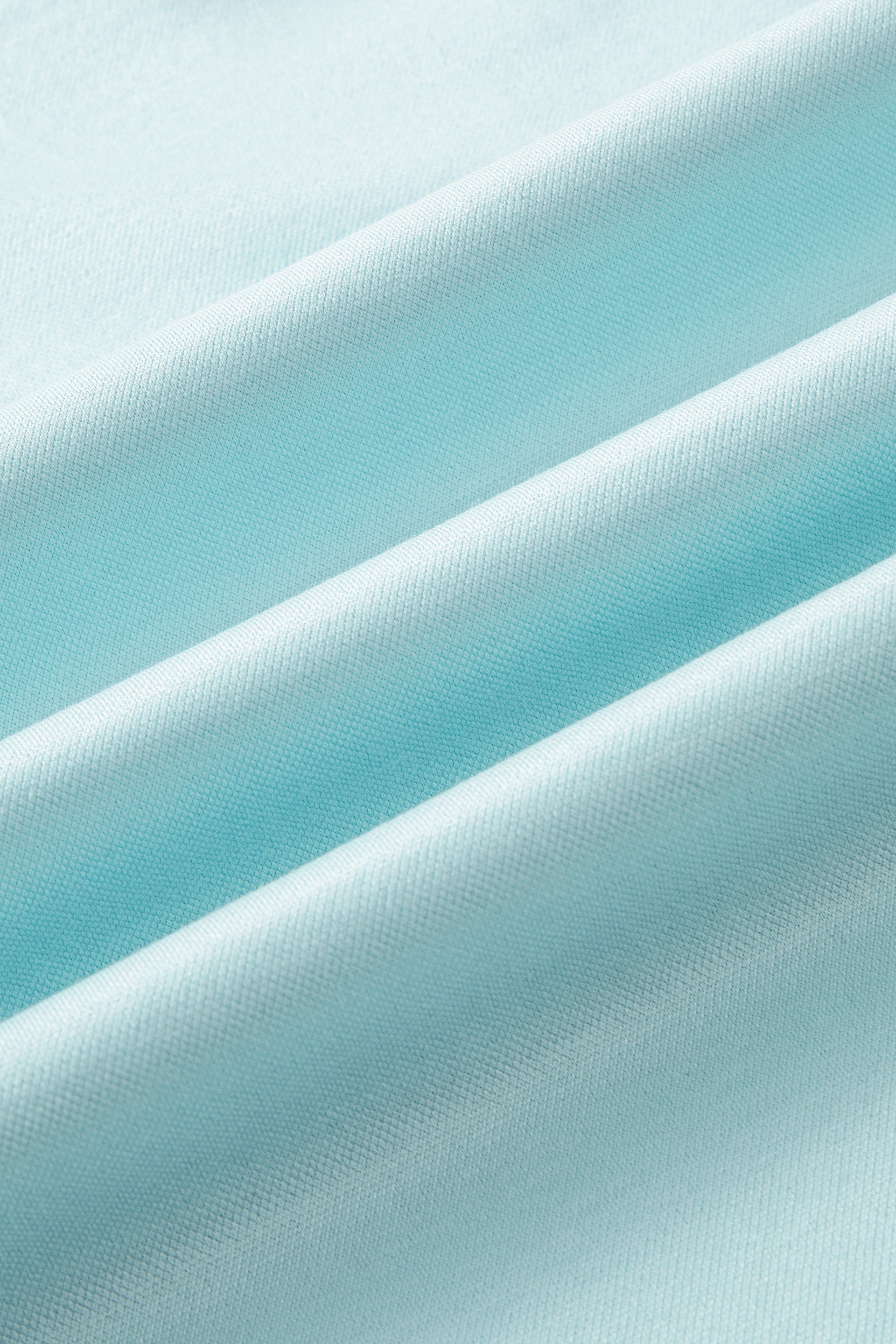 Polo en jacquard coton-soie | Aqua Glacé PT5410