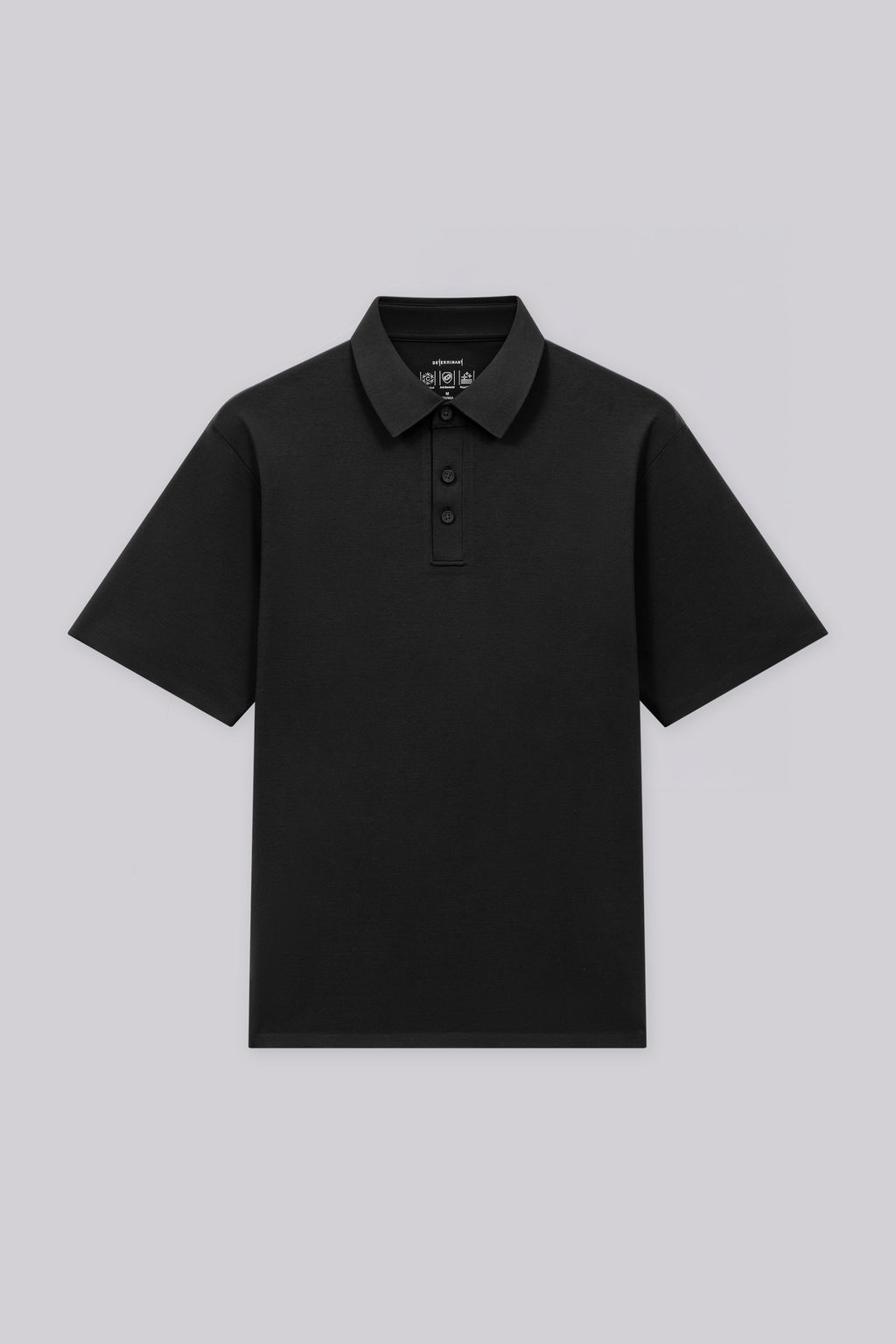 Polo Collé | Noir BKFD01