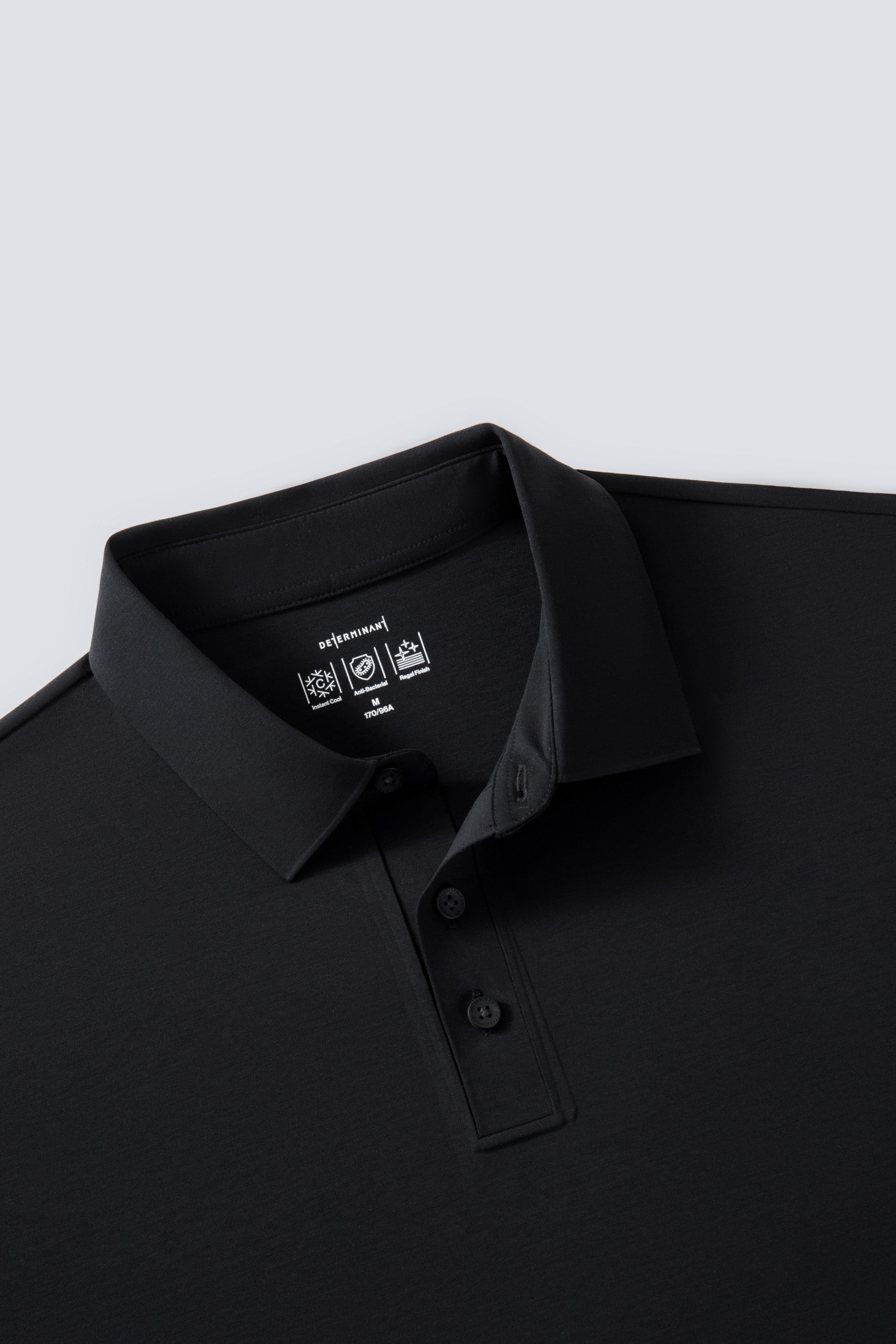 Polo Collé | Noir BKFD01