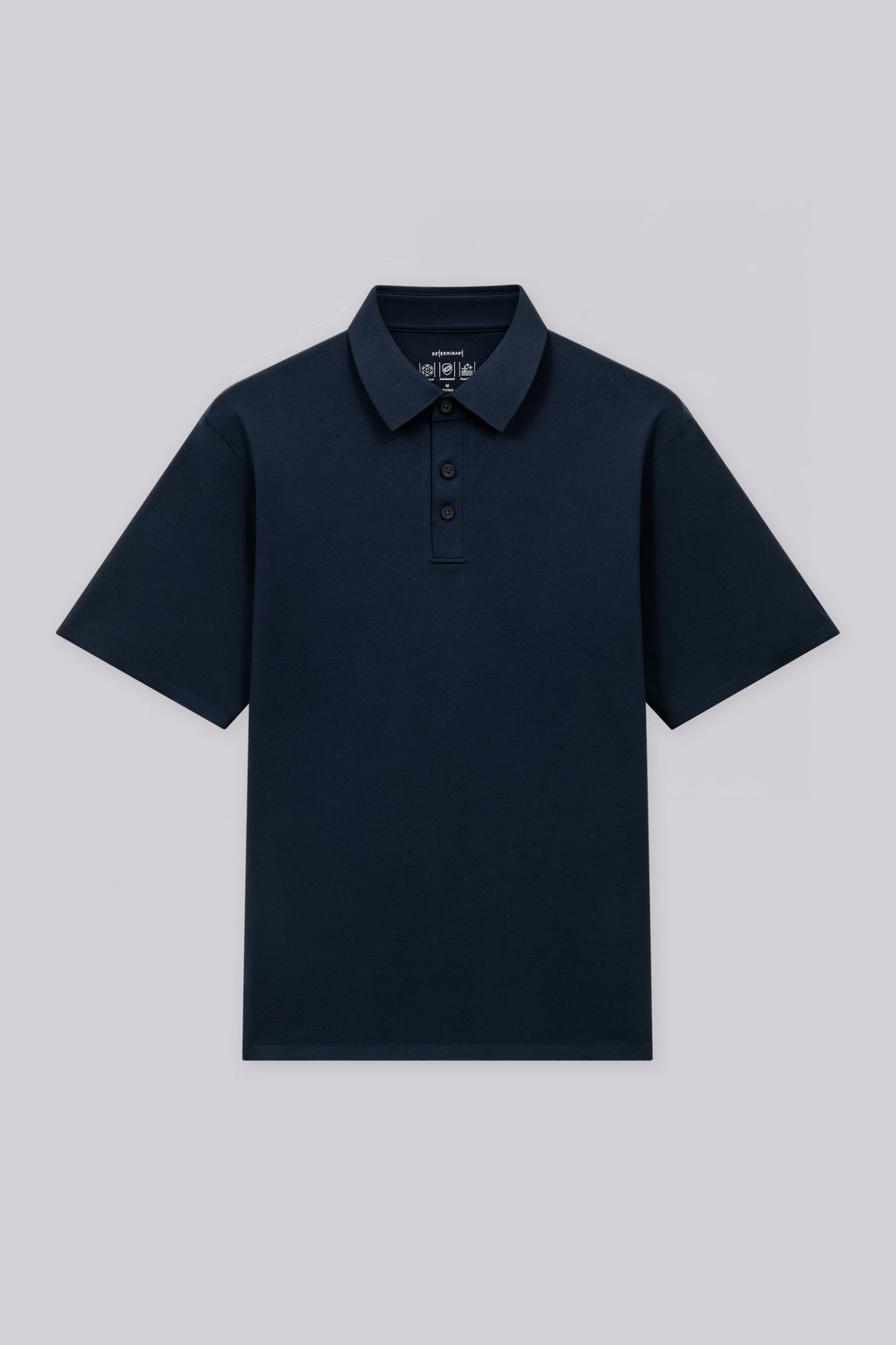 Polo contrecollé | Marine 14036N