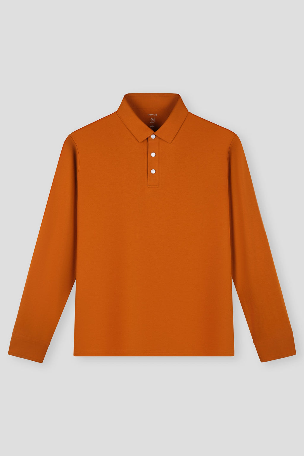 Polo à manches longues | Orange Abricot PT1163