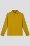 Polo Manches Longues | Jaune Palmier PT0839