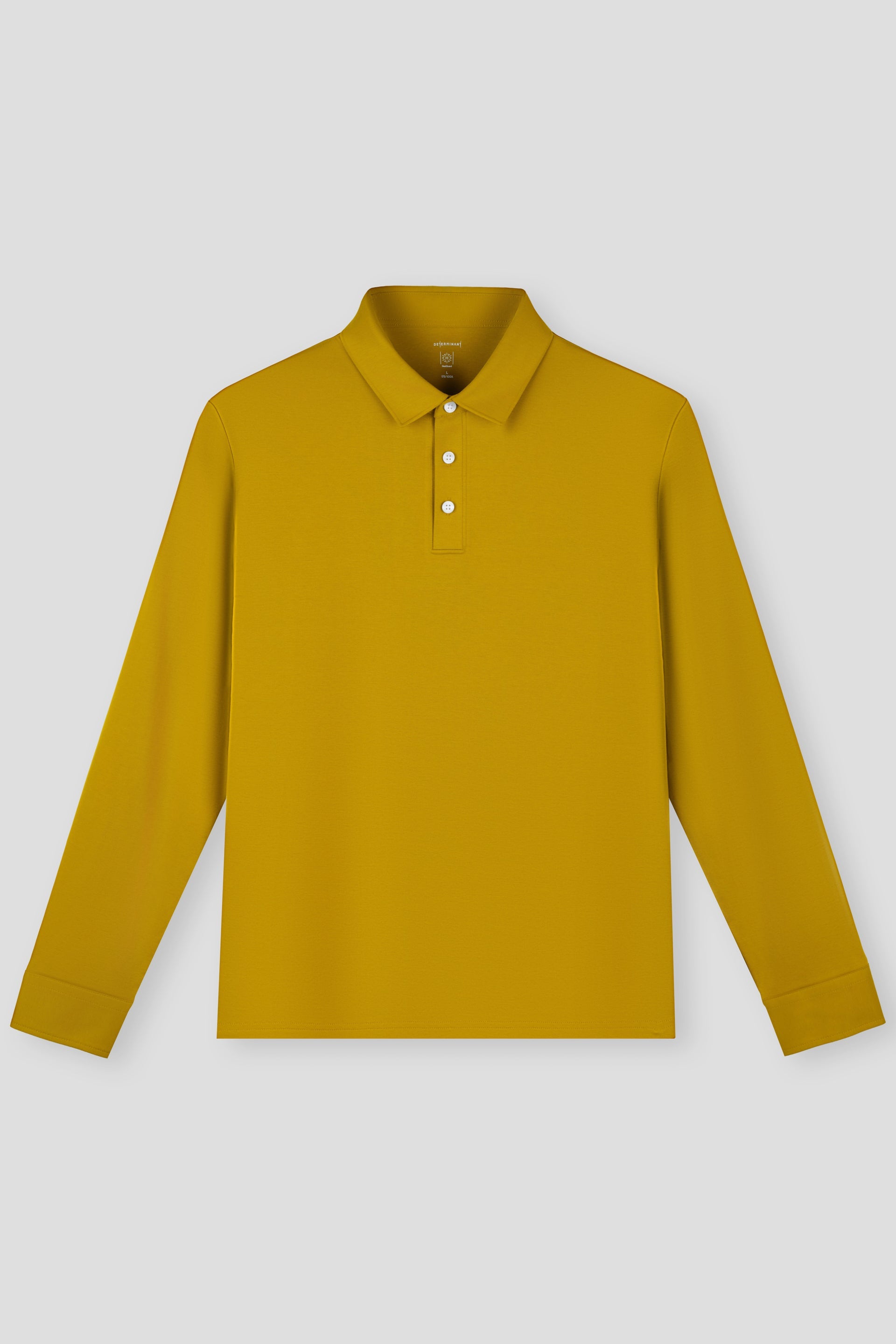 Polo Manches Longues | Jaune Palmier PT0839