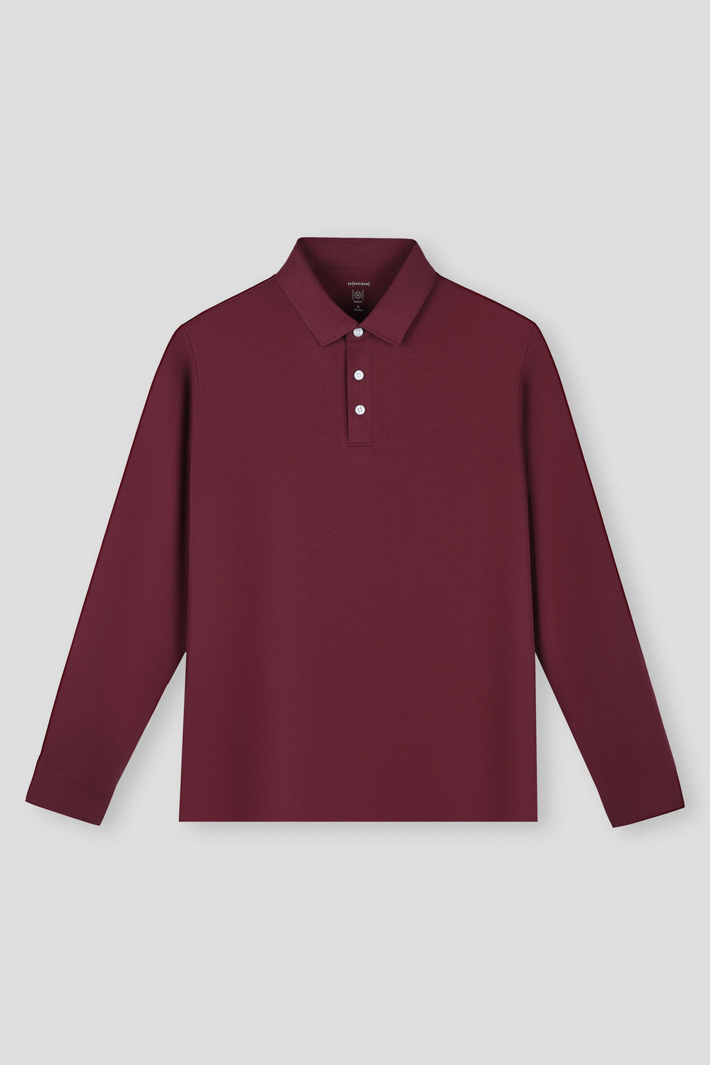 Polo manches longues | Prune bordeaux PT1627