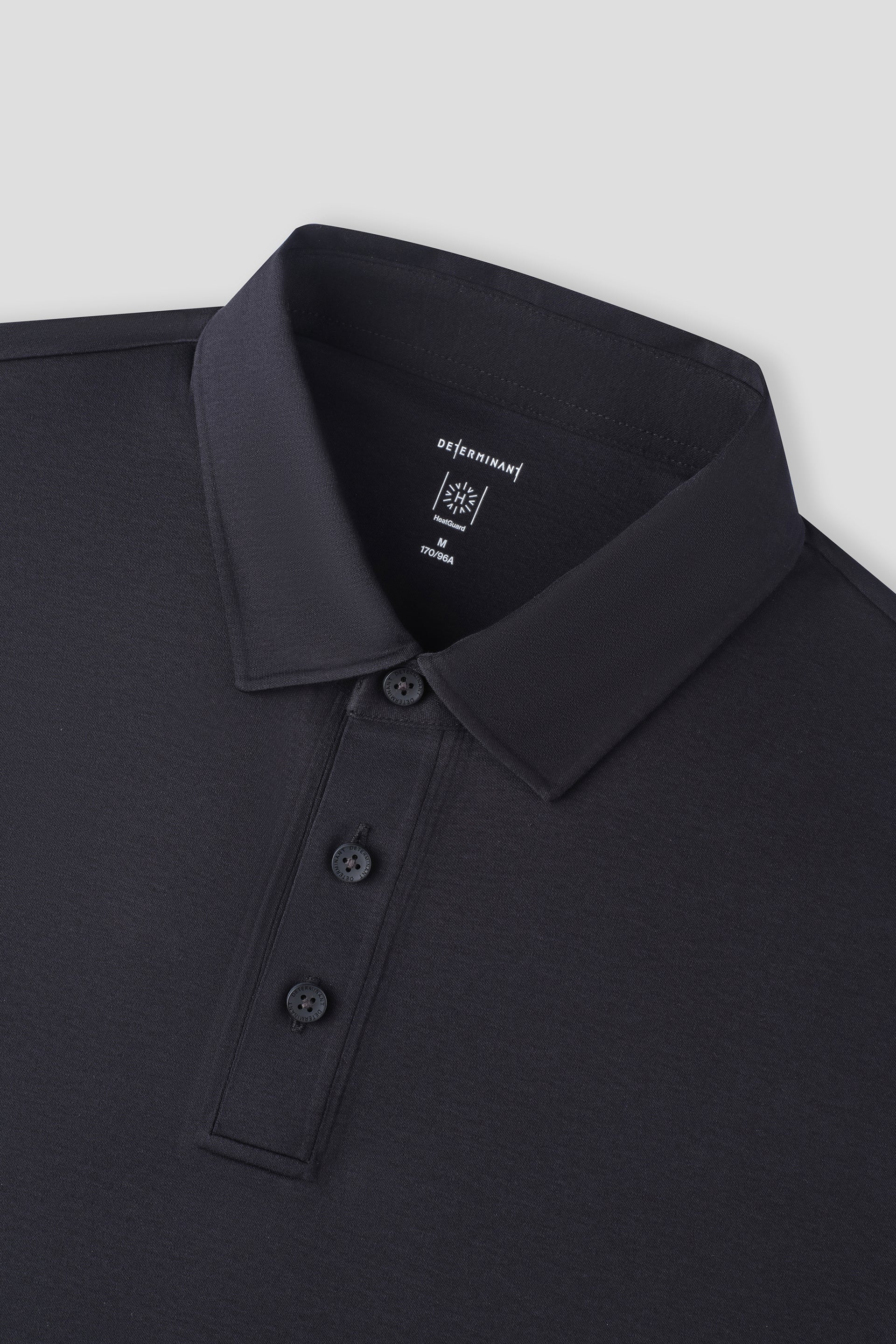 Polo manches longues | Noir BKFD01