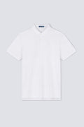 Polo piqué 3 boutons | Blanc WH001Z