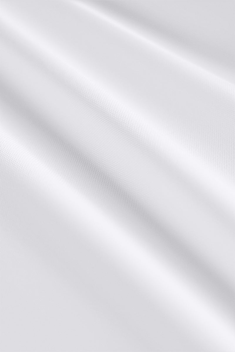 Polo piqué 3 boutons | Blanc WH001Z